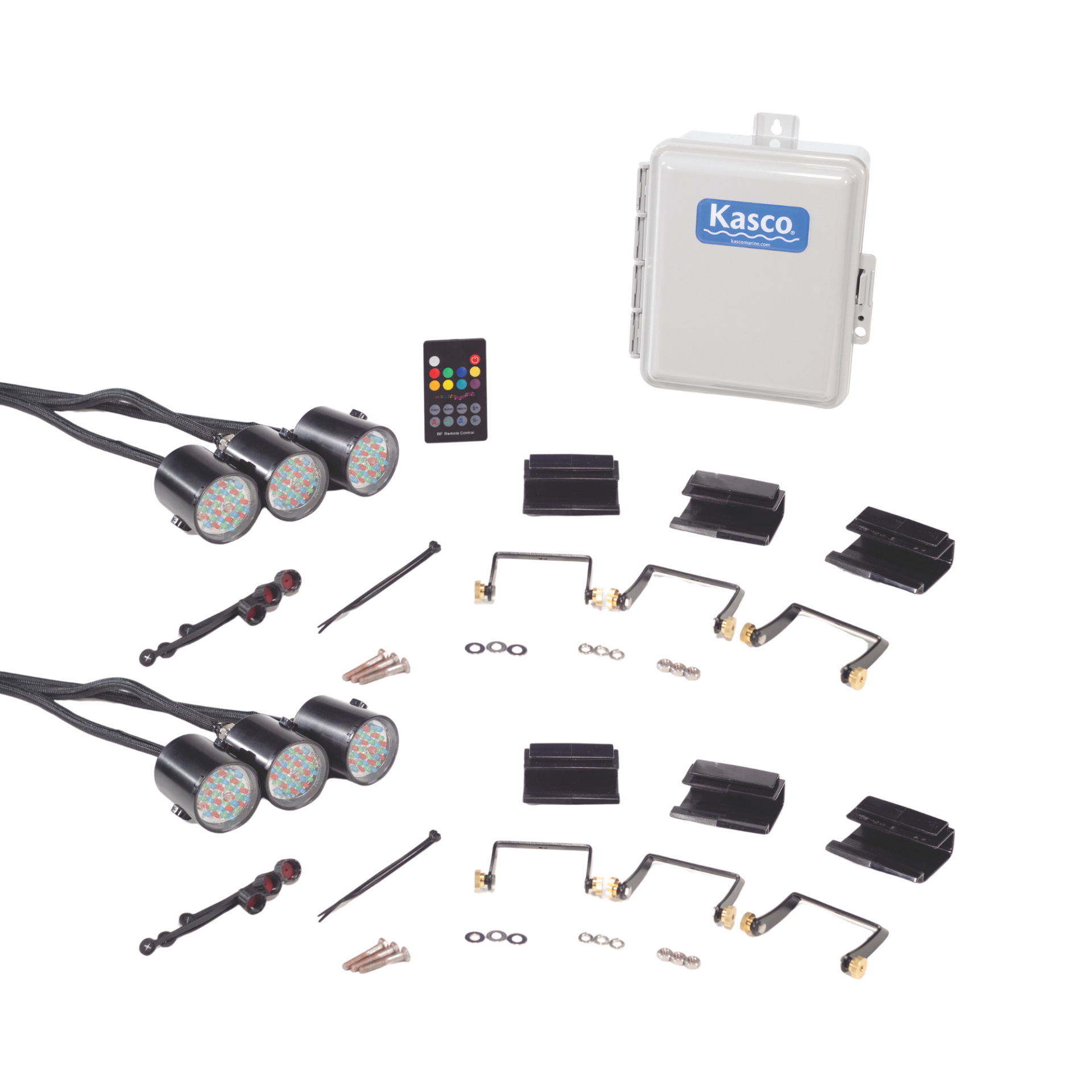 Kasco RGB Color-Changing Light Kit (6 Fixture)3HP Decorative Fountain Lighting