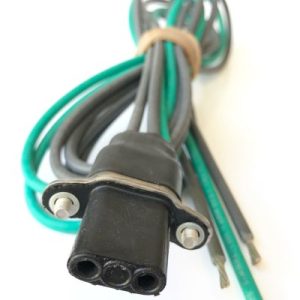 Grundfos motor lead: 48 inch / 2 wire with ground